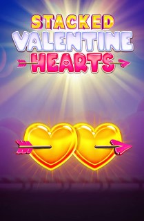 Stacked Valentine Hearts